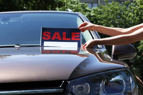Sell car before going bankrupt