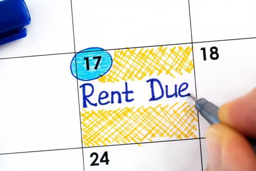 Are rent arrears included in bankruptcy