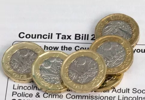 What happens to council tax debt in bankruptcy